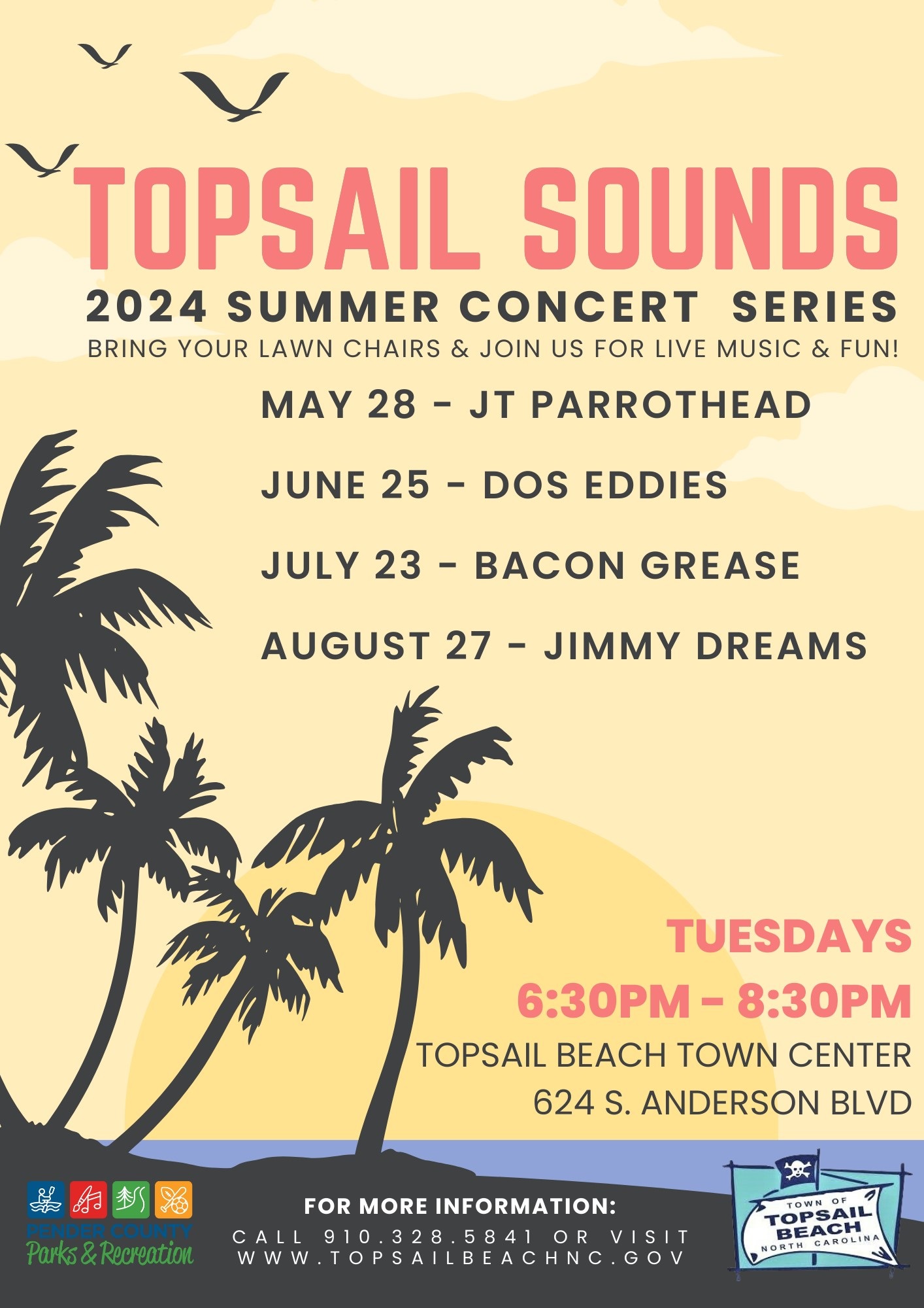 2024 Topsail Sounds Concert Series